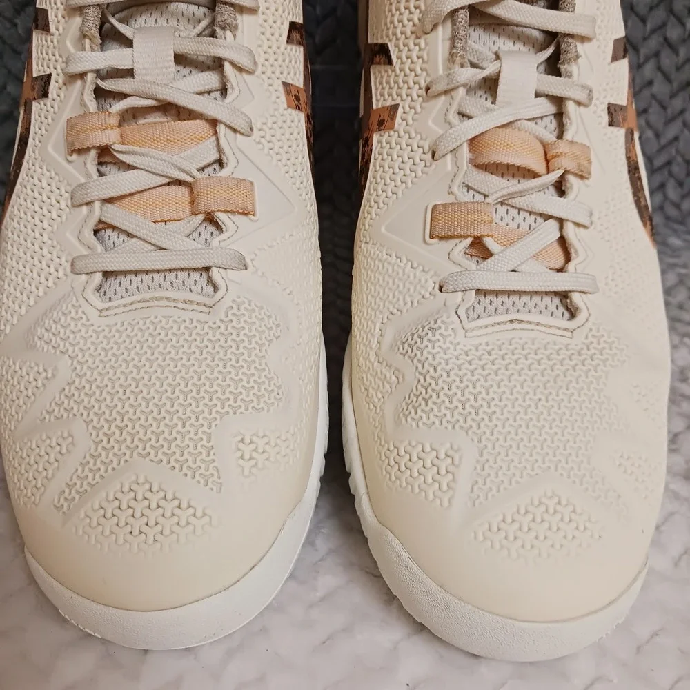 Asics Gel Resolution 8 LE Earth Day Men's Tennis Shoes Cream Putty Size 11